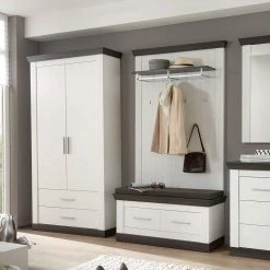 Dielenmöbel Yneseca Im Landhaus-Design (dreiteilig)