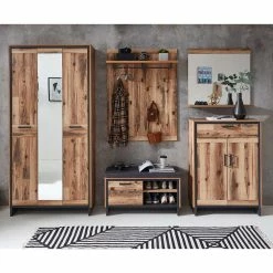 Dielenmöbel Komplettset Modern - Olegana (fünfteilig)