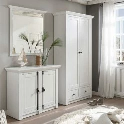Edles Garderobenset Chelles Im Landhausstil (dreiteilig)