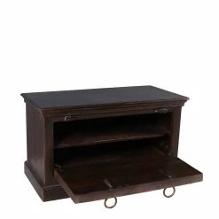 Flureinrichtung Im Kolonialstil - Solapura (fünfteilig) -wohnen shop flureinrichtung im kolonialstil aus teak recyclingholz mit antik finish solapura 06