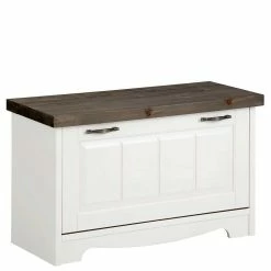 Flurmöbel Im Landhaus Look Set - Ayrinu (fünfteilig) -wohnen shop flurmoebel im landhaus look set in weiss grau kiefer massiv ayrinu 04