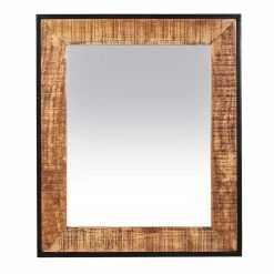 Industrial Dielenmöbel Set - Evradon (sechsteilig) -wohnen shop industrial dielenmoebel set aus mangobaum holz metall evradon 05