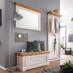 Landhaus Dielenmöbel Set - Elvelina (dreiteilig)