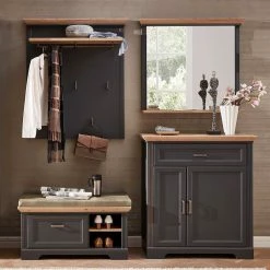 Landhaus Flur Einrichtung Möbel - Thumbs (vierteilig)