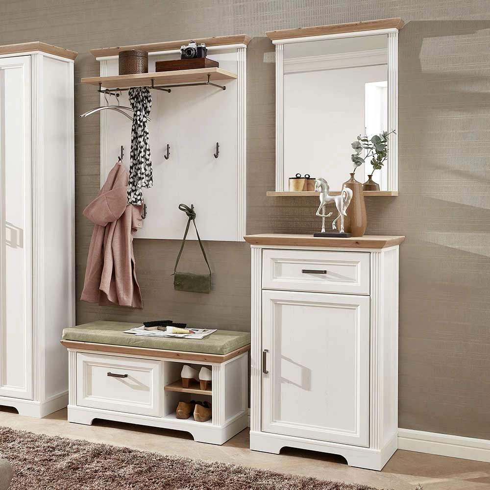 Landhaus Flurmöbel Kombi - Nurelcas (vierteilig) 4 Landhaus Flurmöbel Kombi - Nurelcas (vierteilig) – Bild 2