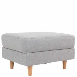 wohnen shop -wohnen shop polsterhocker in hellgrau buche im skandi design icalto f