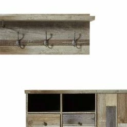 Tolle Flurmöbel Im Shabby Chic - Curacon (vierteilig) -wohnen shop tolle flurmoebel im shabby chic in mehrfarbig grau curacon 03